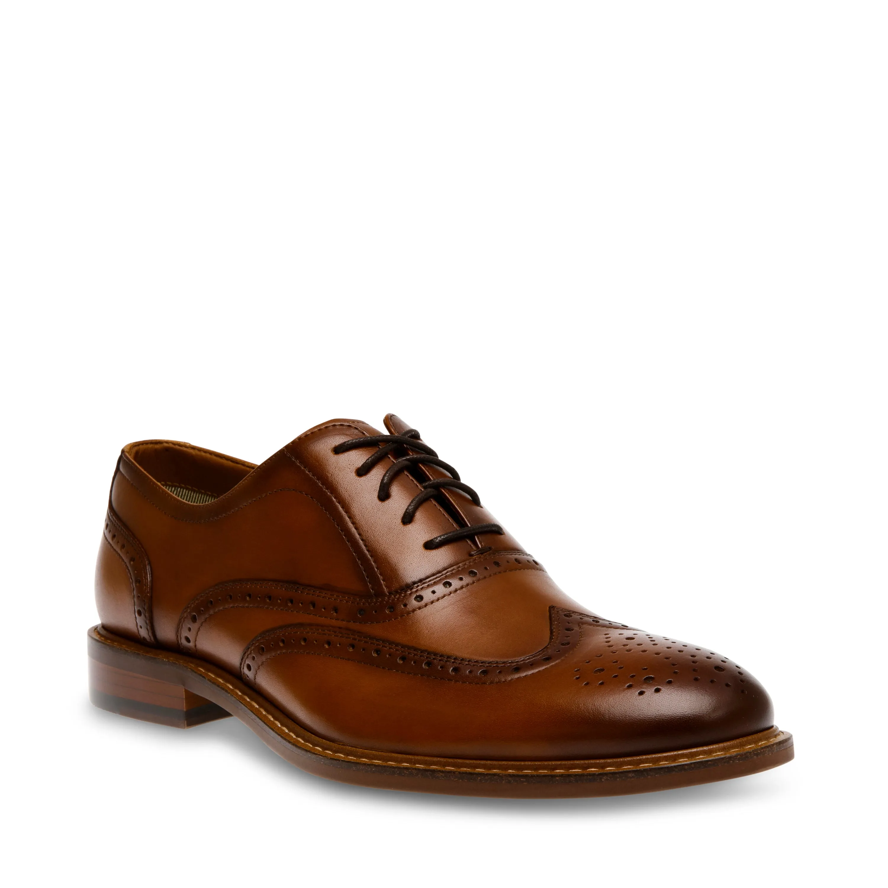 Chalton Lace-Up Shoes TAN LEATHER