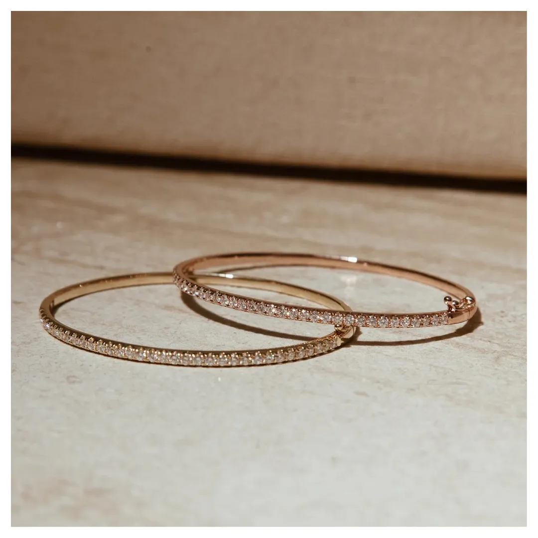 Classic Diamond Bangle