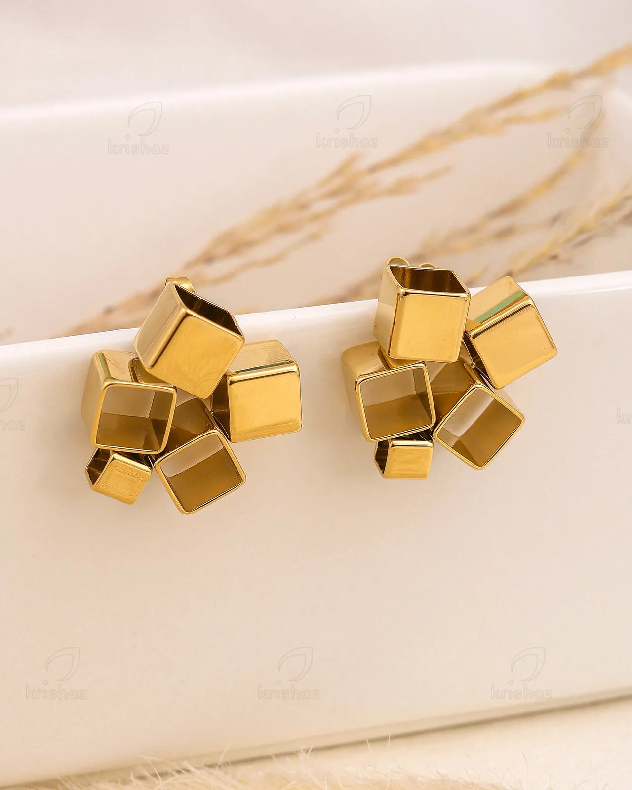 Cubic Fashionable Studs