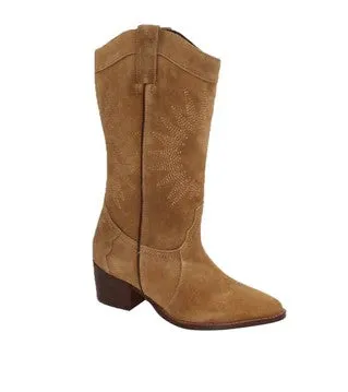 DALLAS SWEDE BOOTS Tan