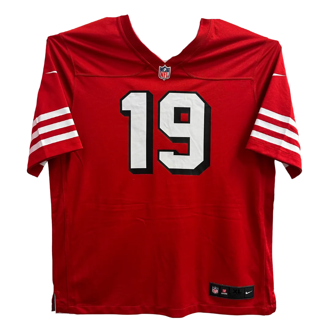 Deebo Samuel San Francisco 49ers Autographed Nike On Field Alternate Scarlet Jersey - Beckett COA