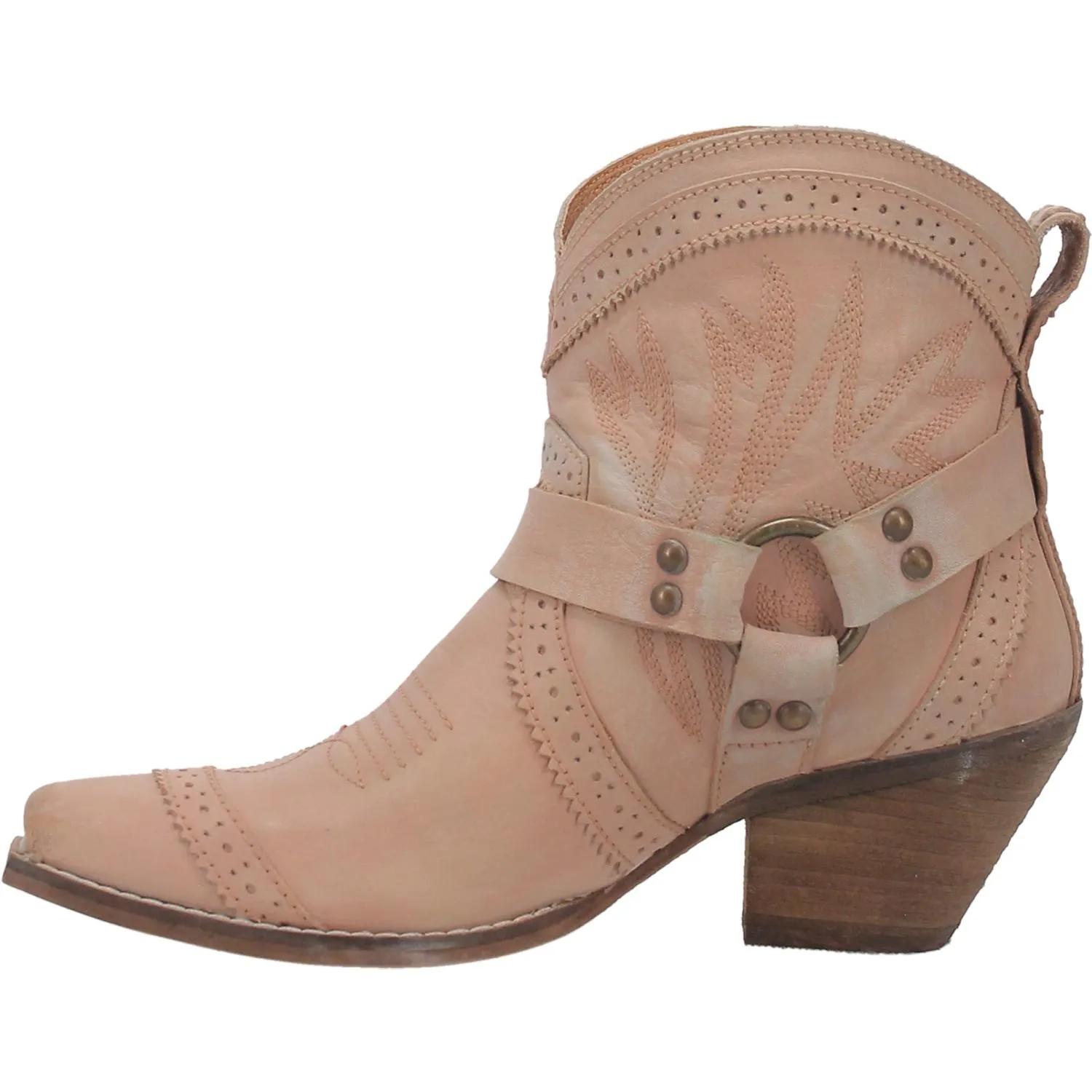 *DISCONTINUED* | Dingo | Gummy Bear Leather Cowboy Boots in Natural - Last Chance Size 9