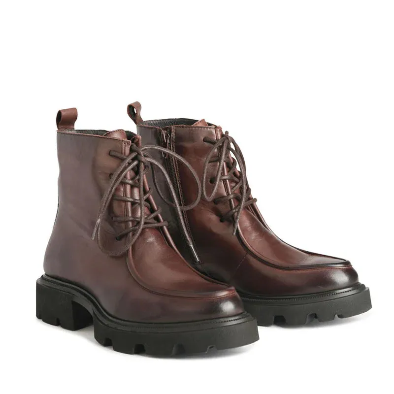 EOS Tessa Ankle Boot (Chestnut)