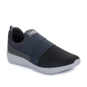 Force 10 Sports Grey Slip-on Walking Shoes For Men TIGOZ By Liberty