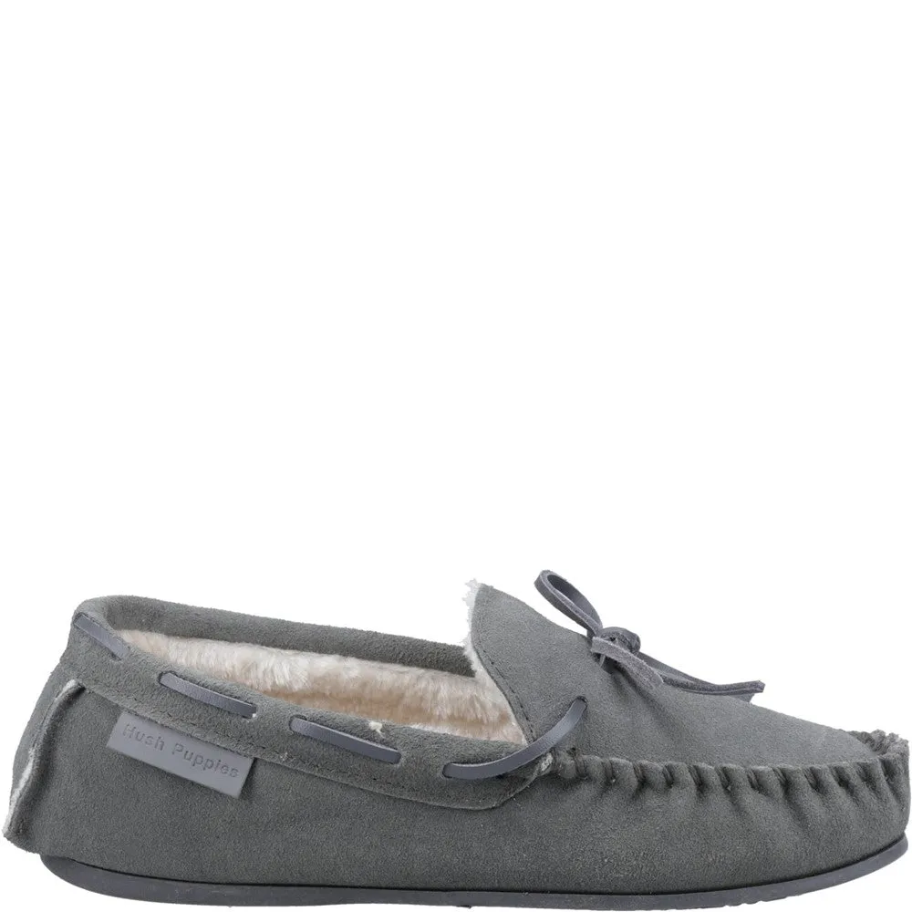 Grey Allie Slippers