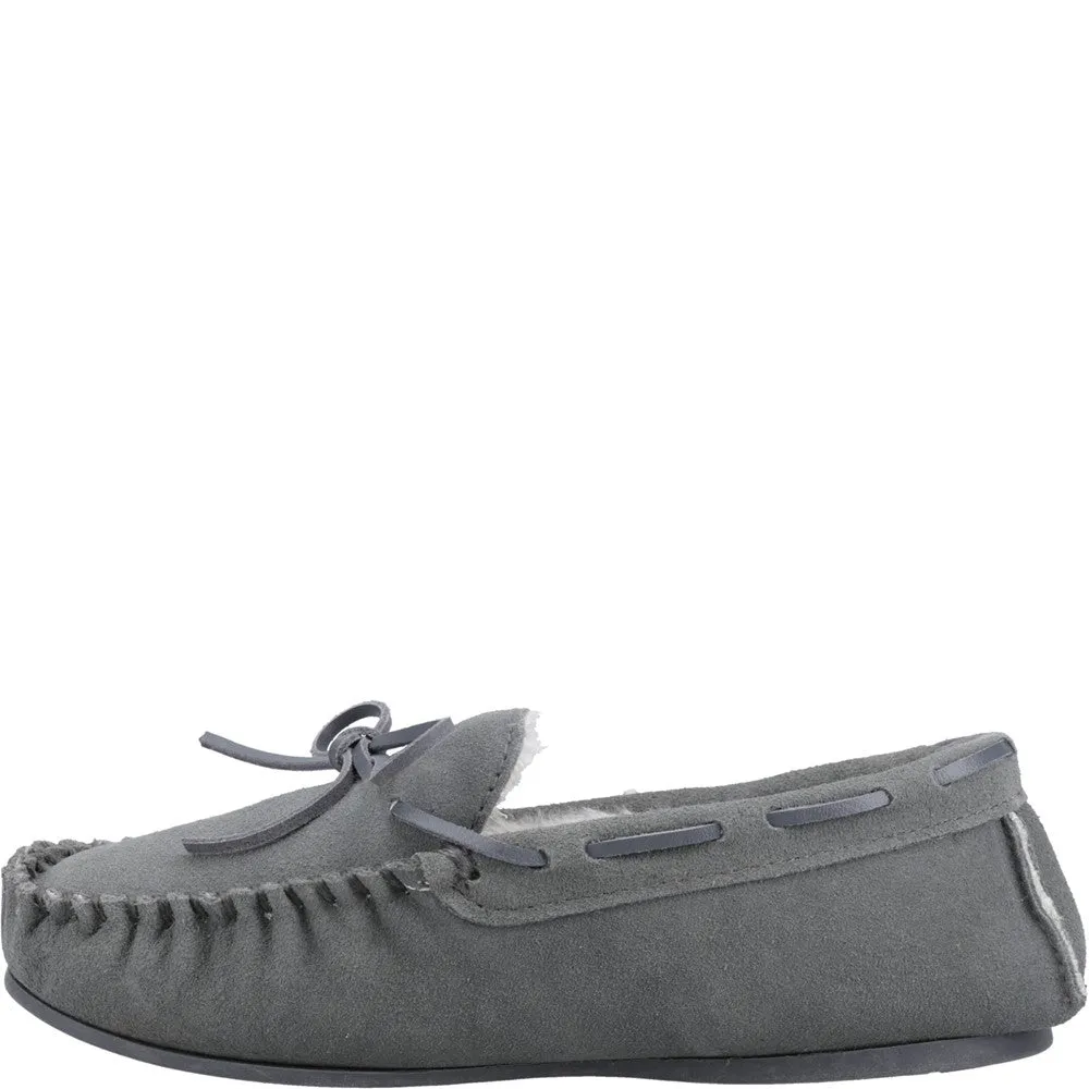 Grey Allie Slippers