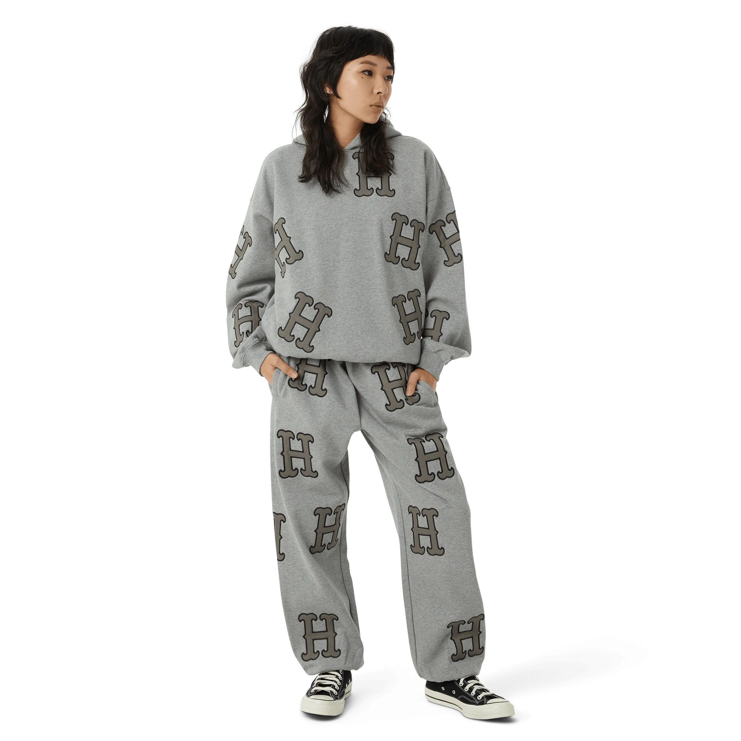 H Applique Fleece Pant