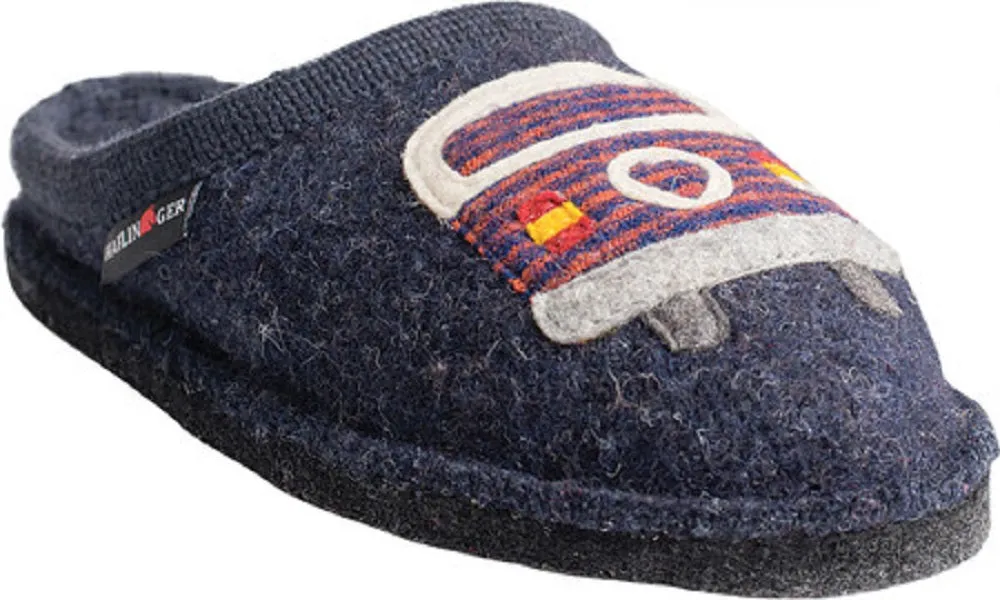 Haflinger Women's Hippie-Van Wool Slipper