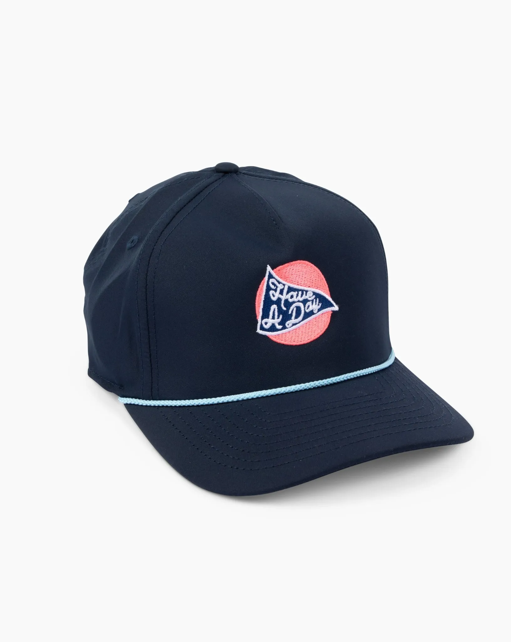 Have a Drink Navy & Light Blue Rope Hat