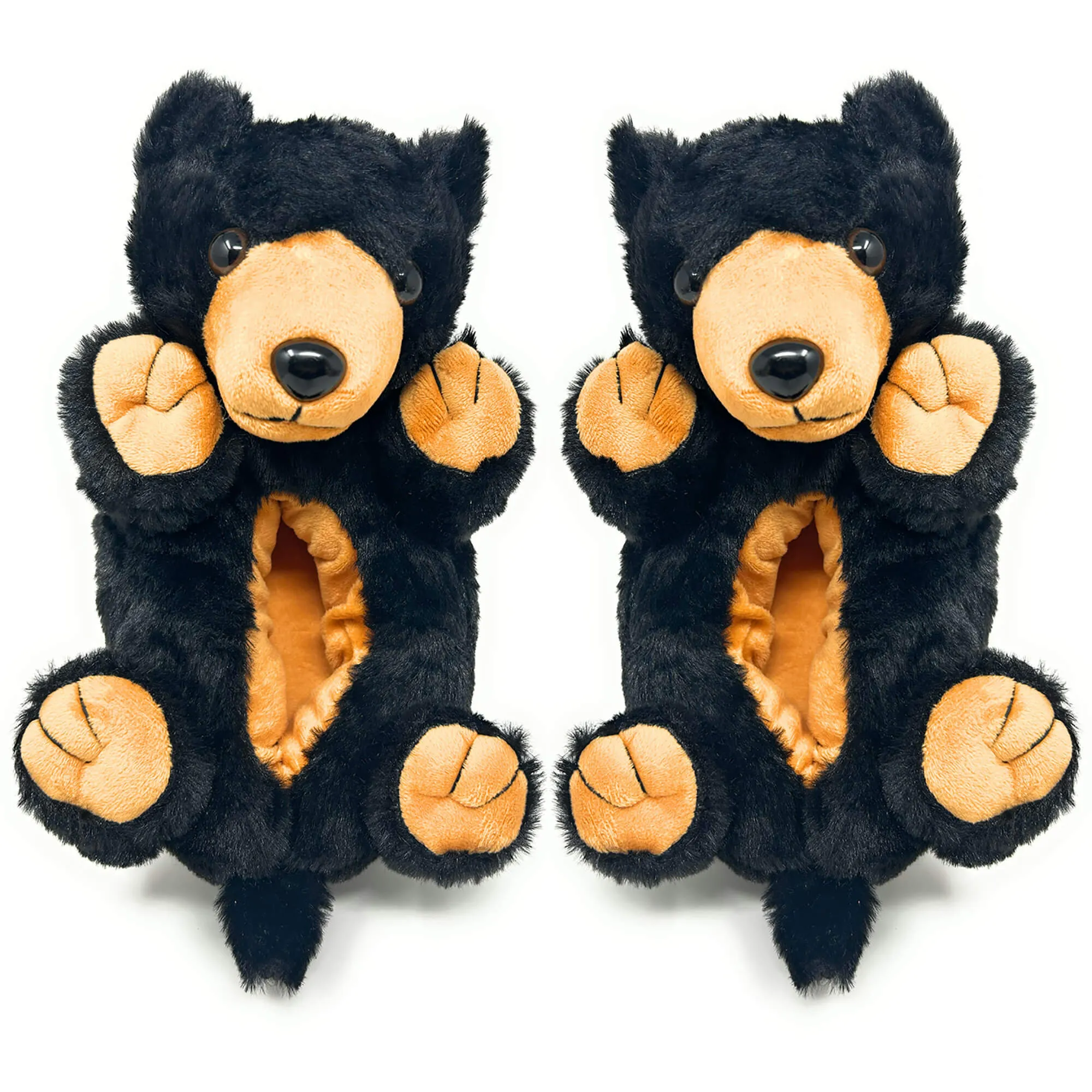 Homer the Black Bear Slippers