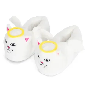 Lord Angel Plush Slippers (White)