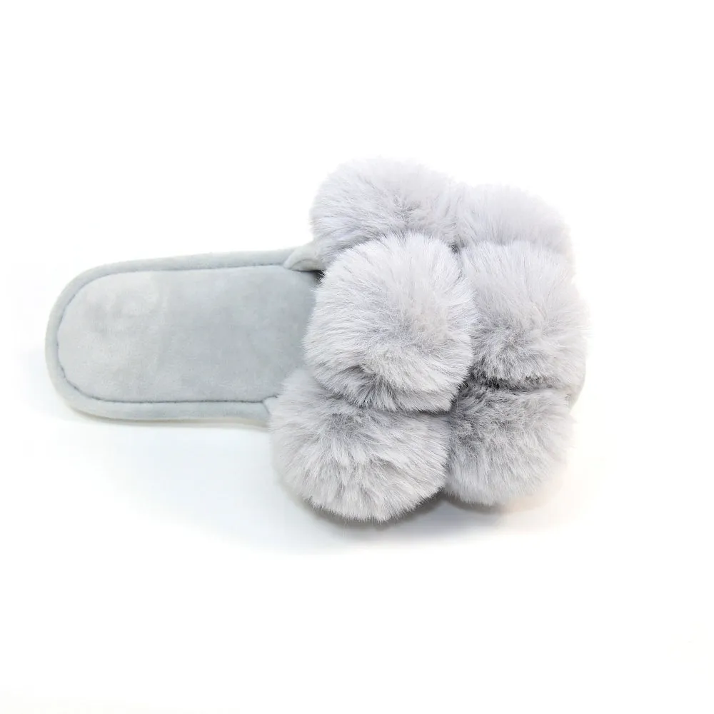 Lunar Memory Foam Slippers KLB003GRM Grey