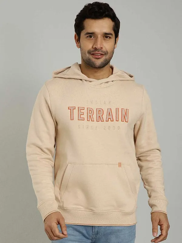 Men Graphic Full Sleeve Sweatshirt with Hoodie