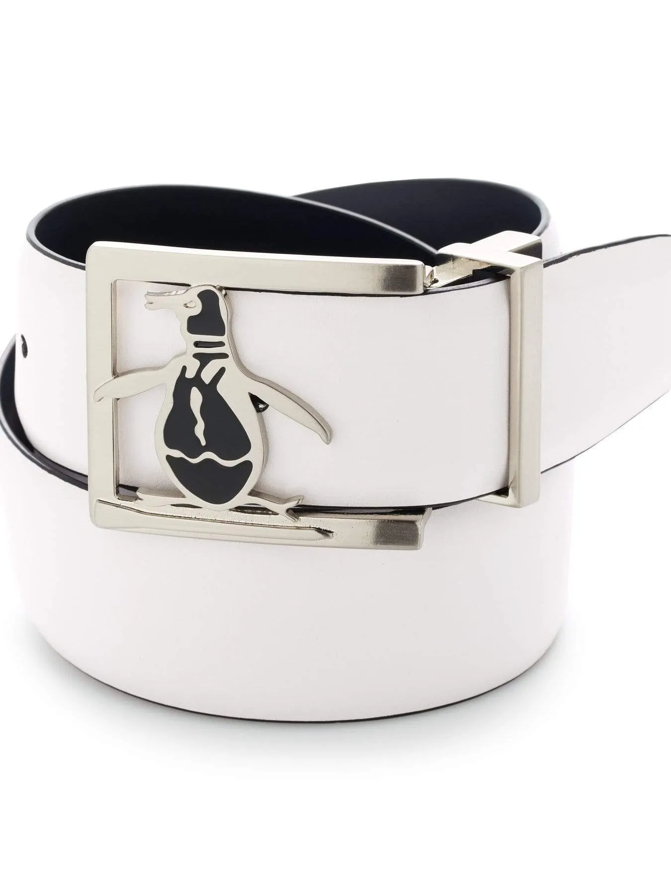 Men's Reversible Leather Belt with Pete Buckle