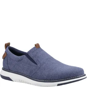 Navy Benny Slip On Shoes