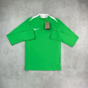 Nike Academy Pro Dri- Fit Half Zip Green