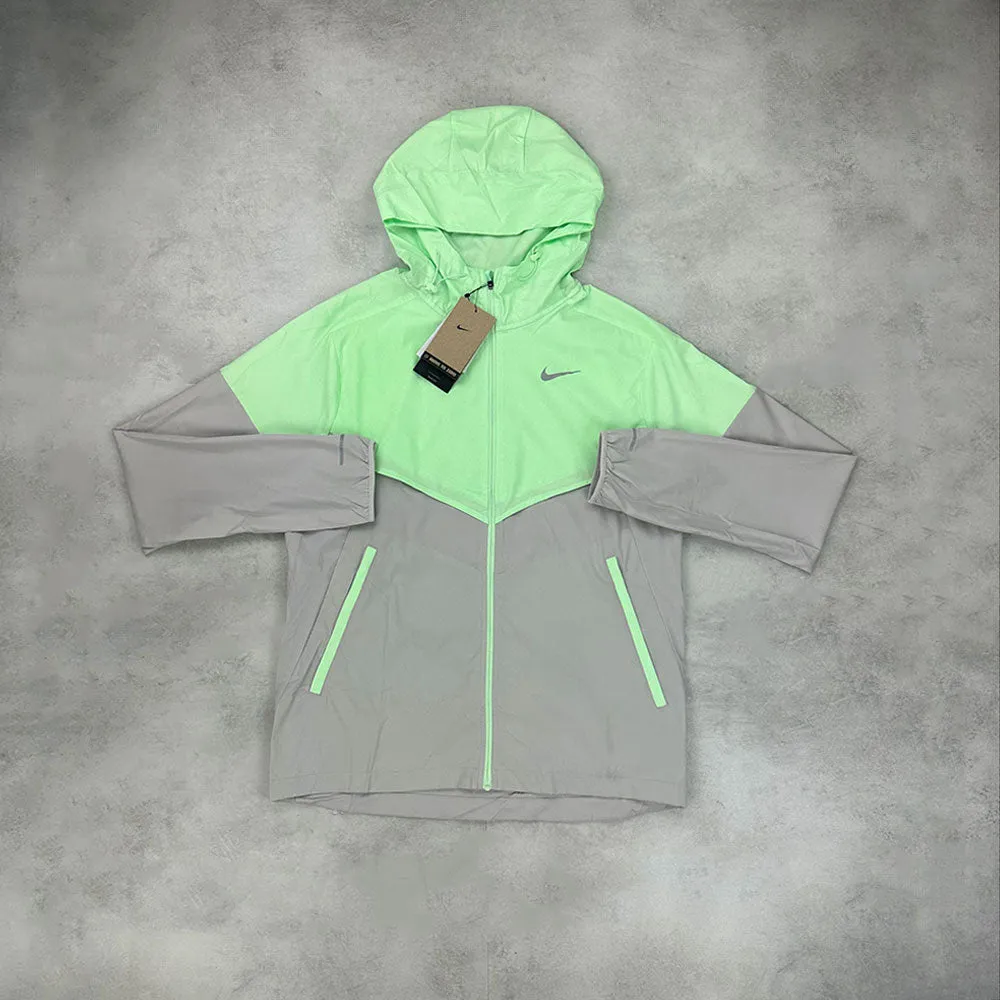 Nike Windrunner Jacket Grey/ Vapour Green