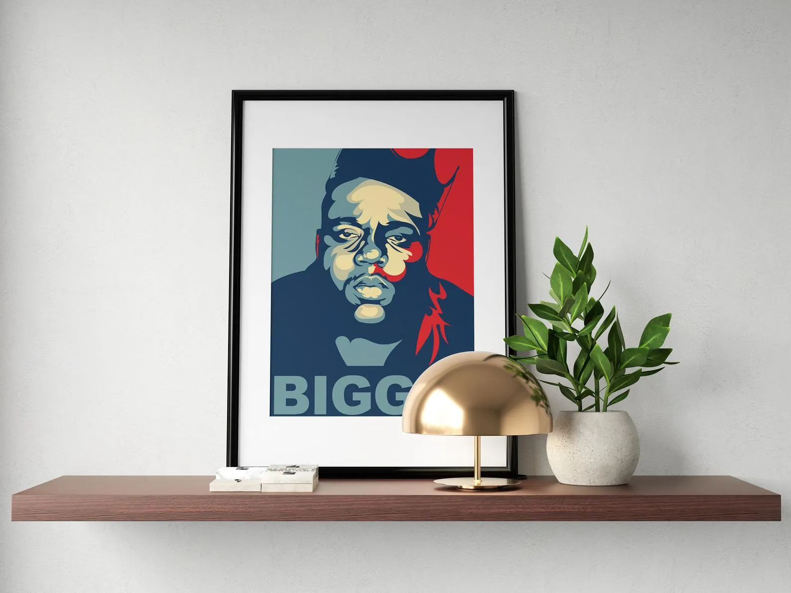 Notorious BIG Custom Poster, Notorious BIG Canvas Rolls, Custom Music Canvas, Home decor, Wall Hanging