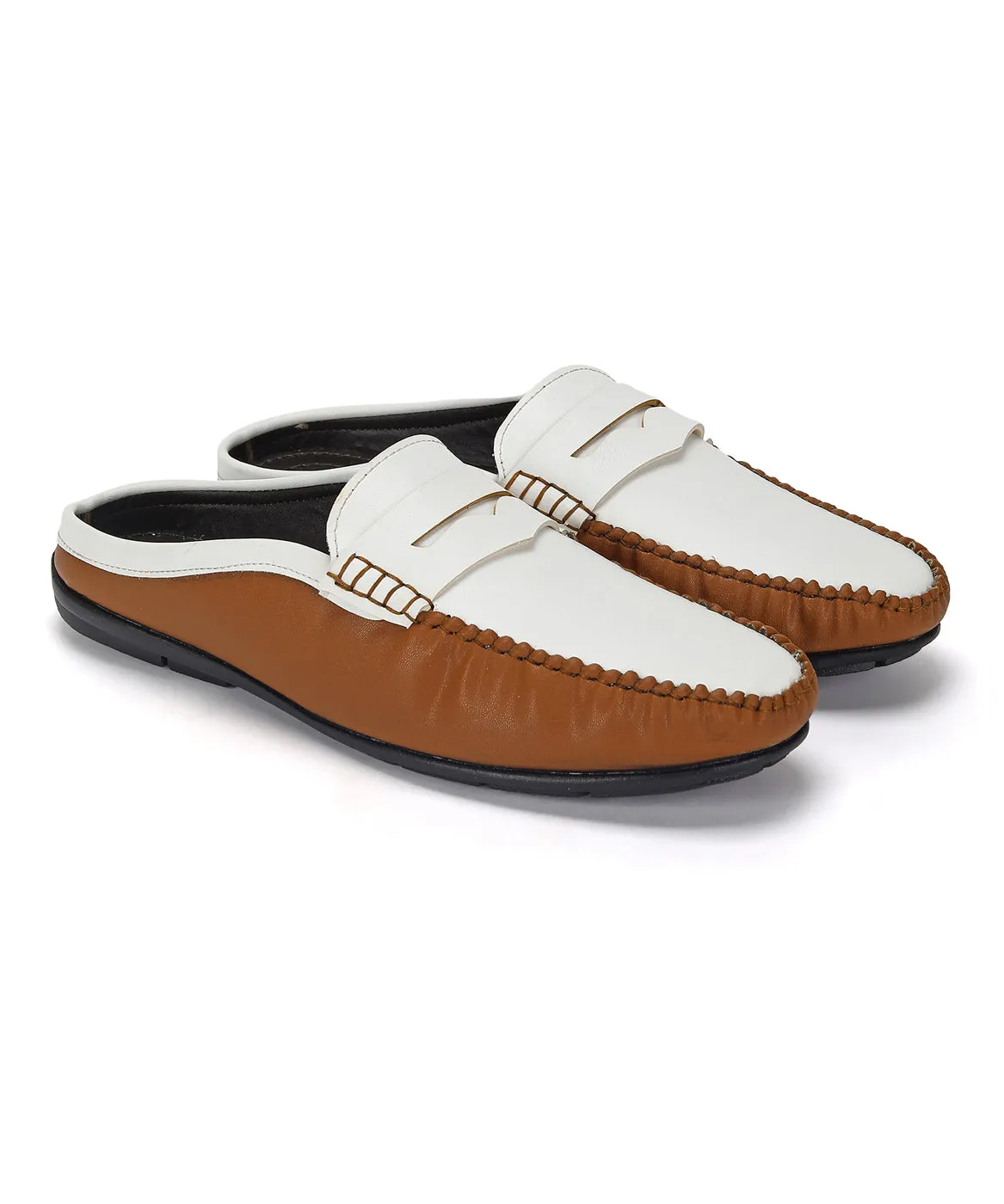 Paragon K1030G Men Mules with Sturdy & Fashionable Construction and Comfortable Sole for All-Day Comfort