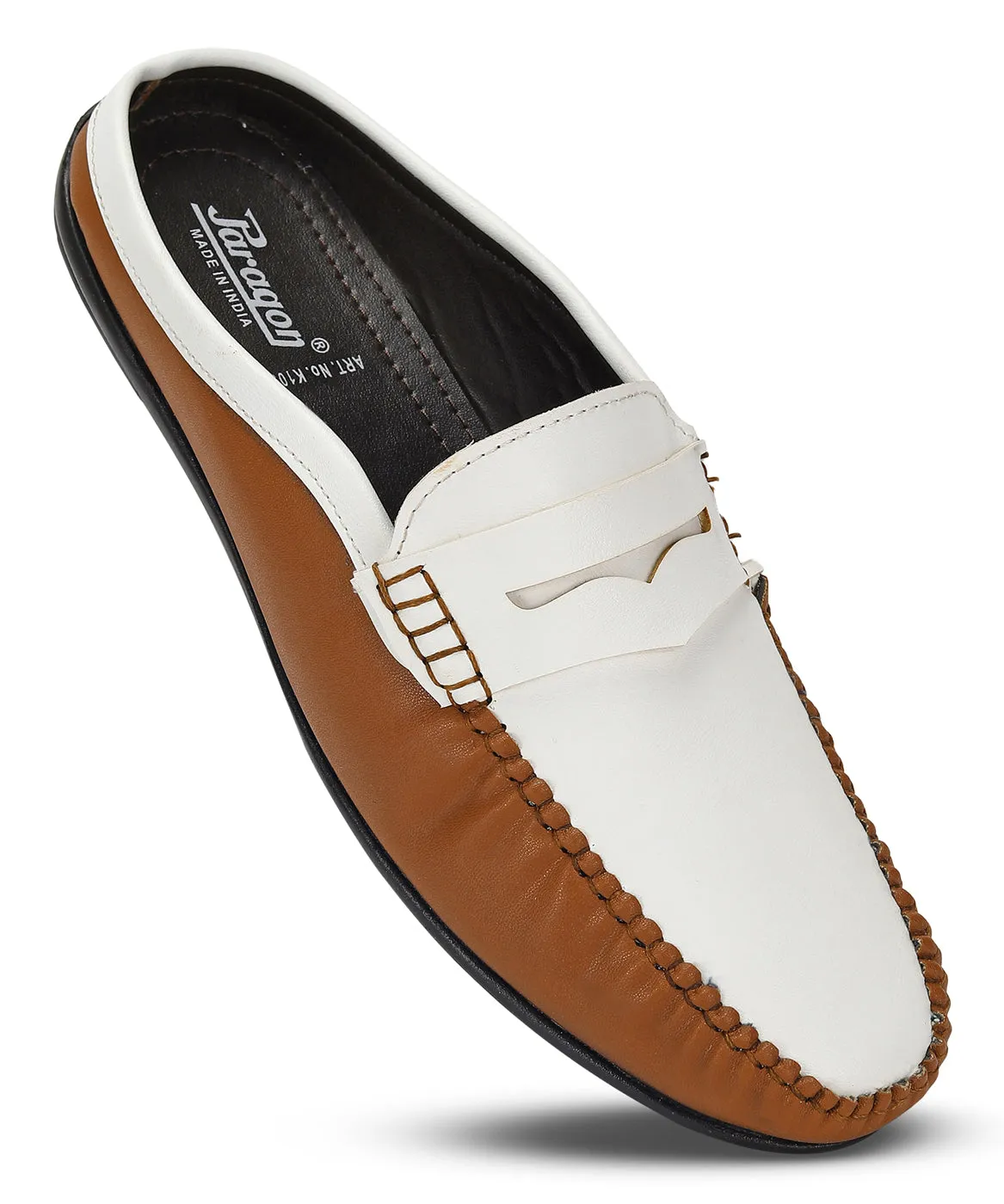 Paragon K1030G Men Mules with Sturdy & Fashionable Construction and Comfortable Sole for All-Day Comfort