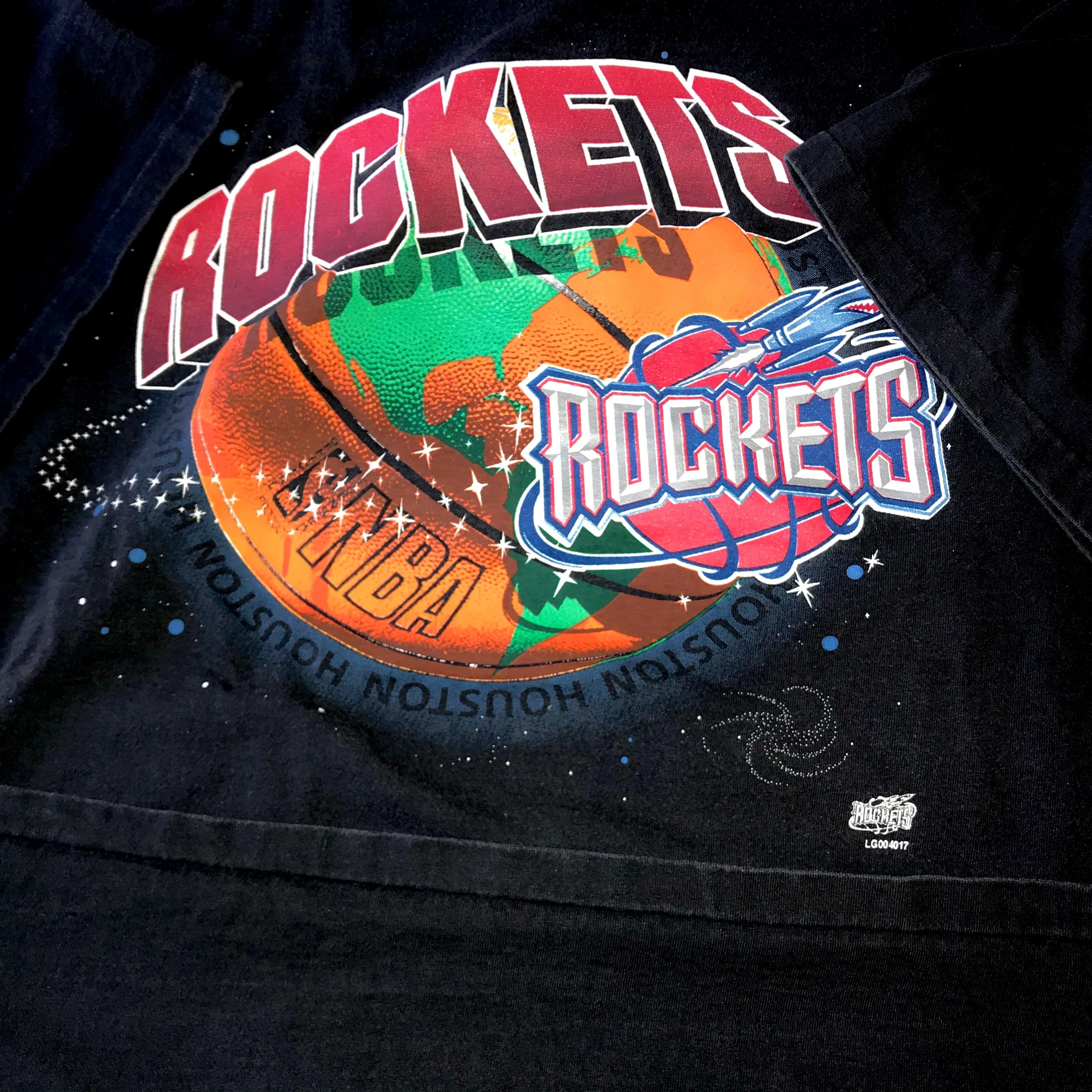 Rockets 1990s Space Tee (Black)