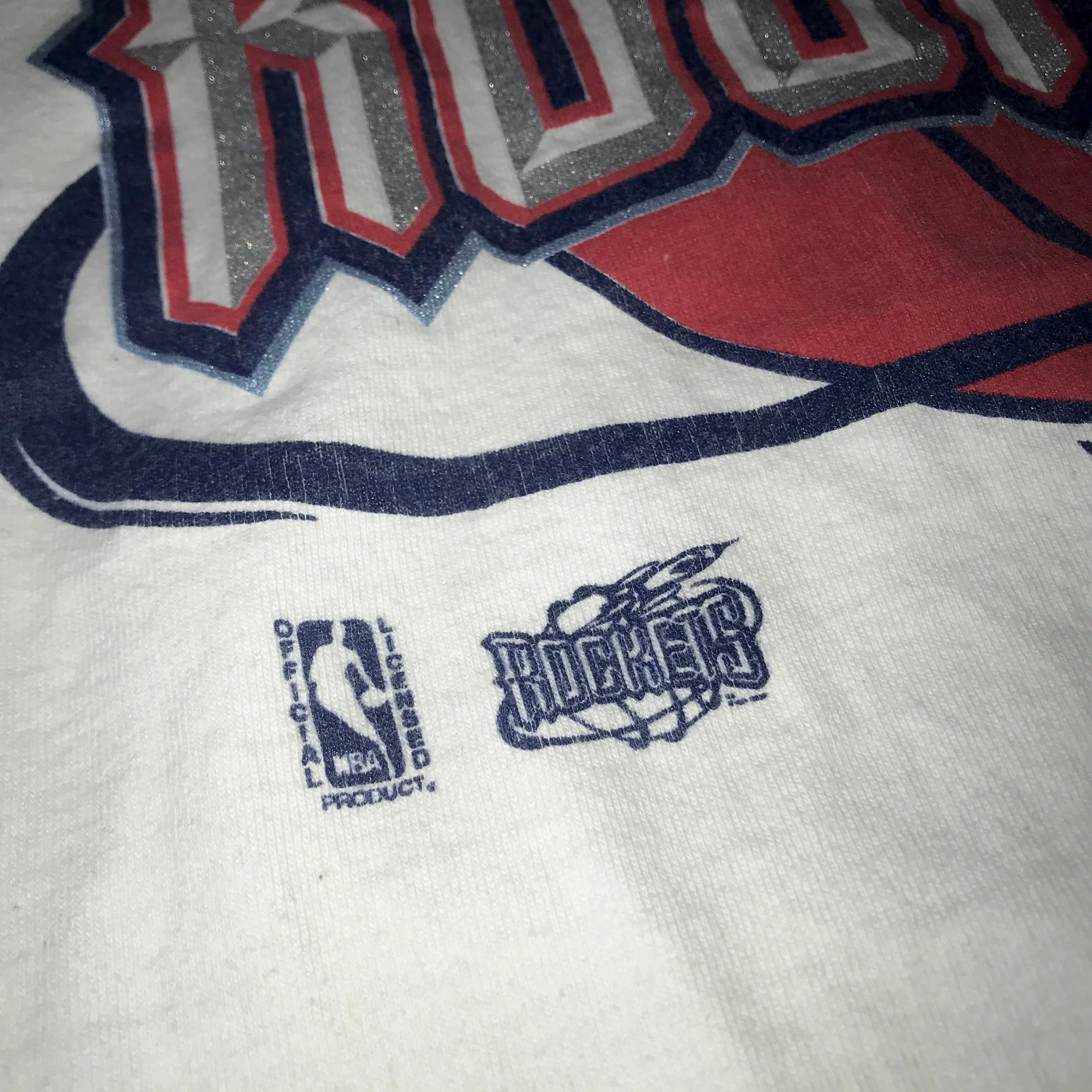 Rockets 1994 Single Stitch Reflective Logo Tee (White)