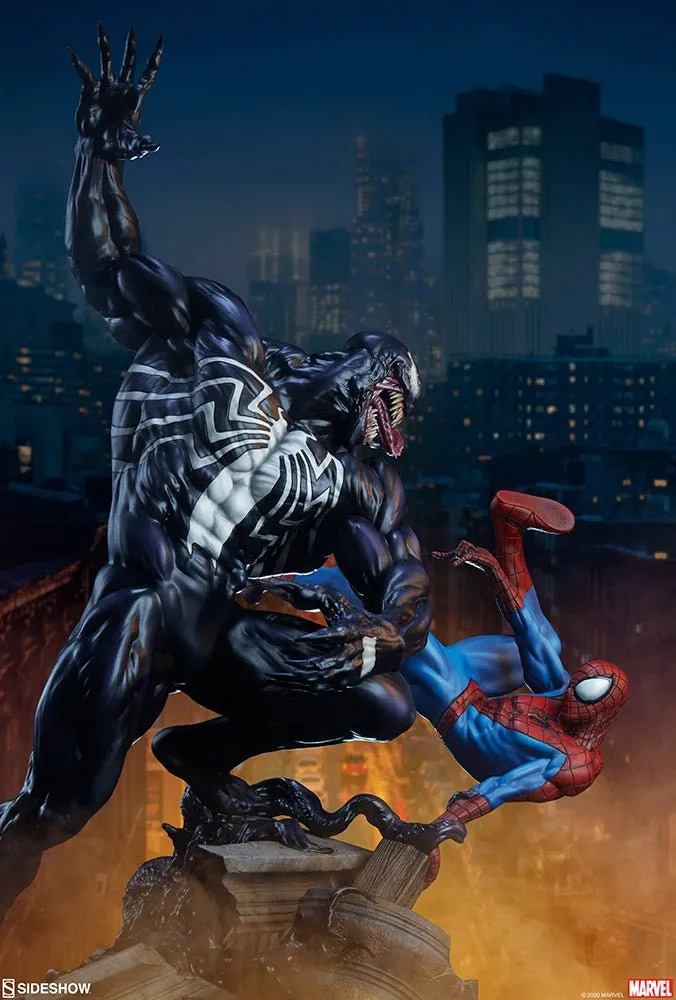 Sideshow Collectibles Spider-Man vs Venom Maquette