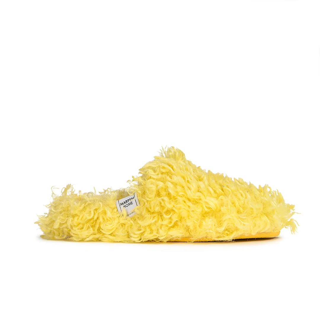 Slippers Borreguito Amarillo