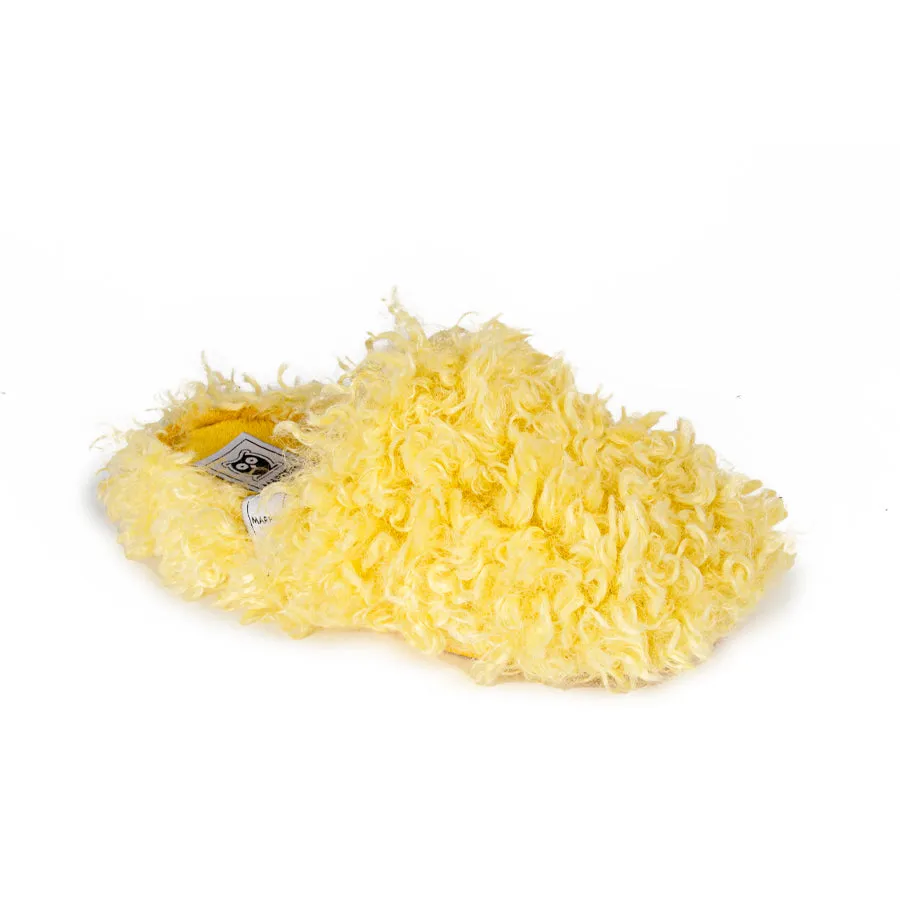 Slippers Borreguito Amarillo