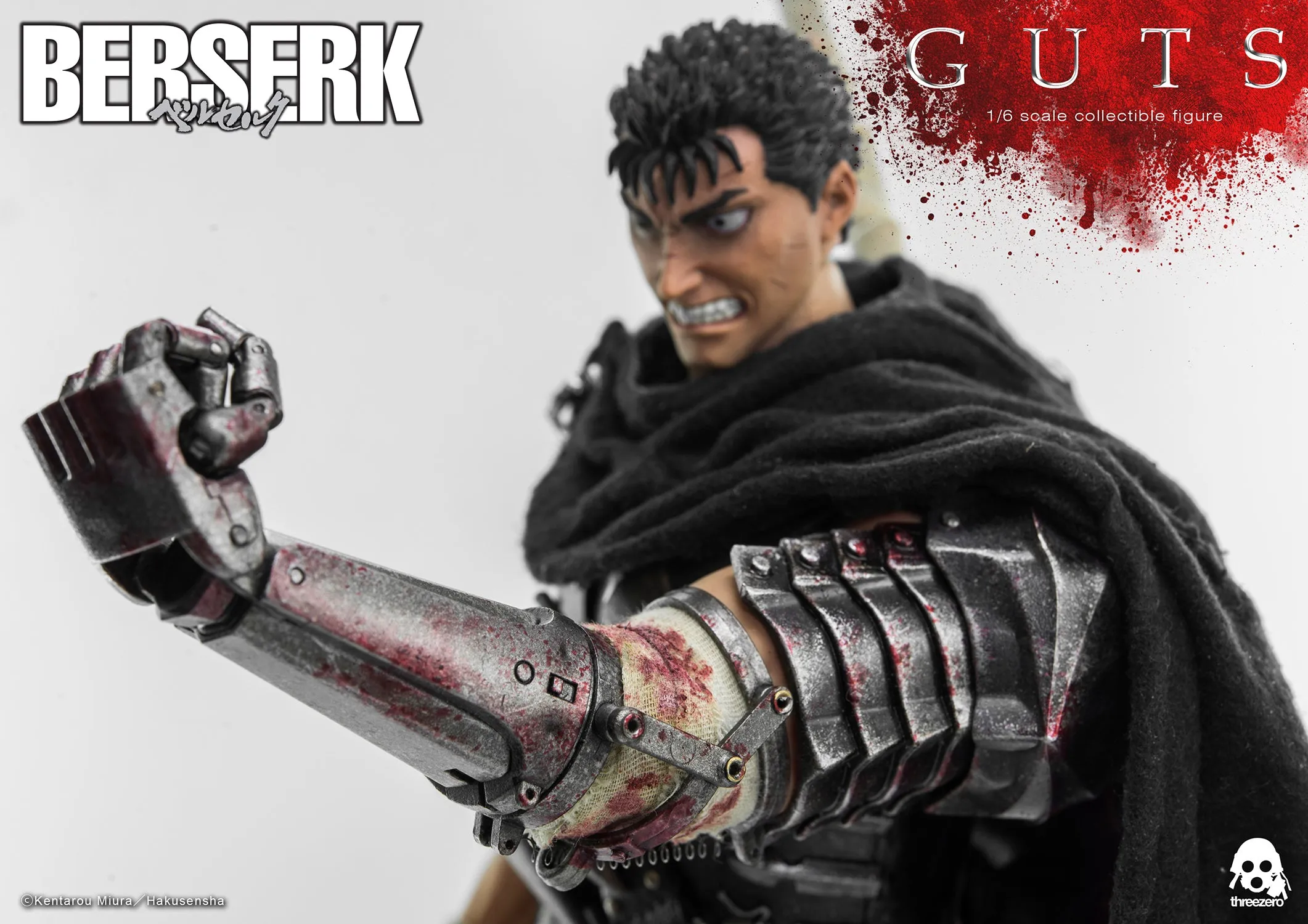 Threezero Berserk Guts (Black Swordsman) Sixth Scale Figure