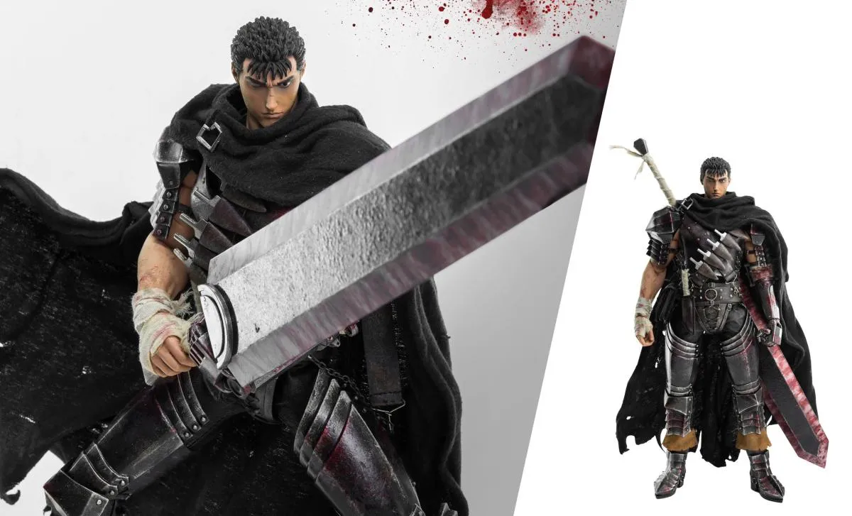 Threezero Berserk Guts (Black Swordsman) Sixth Scale Figure