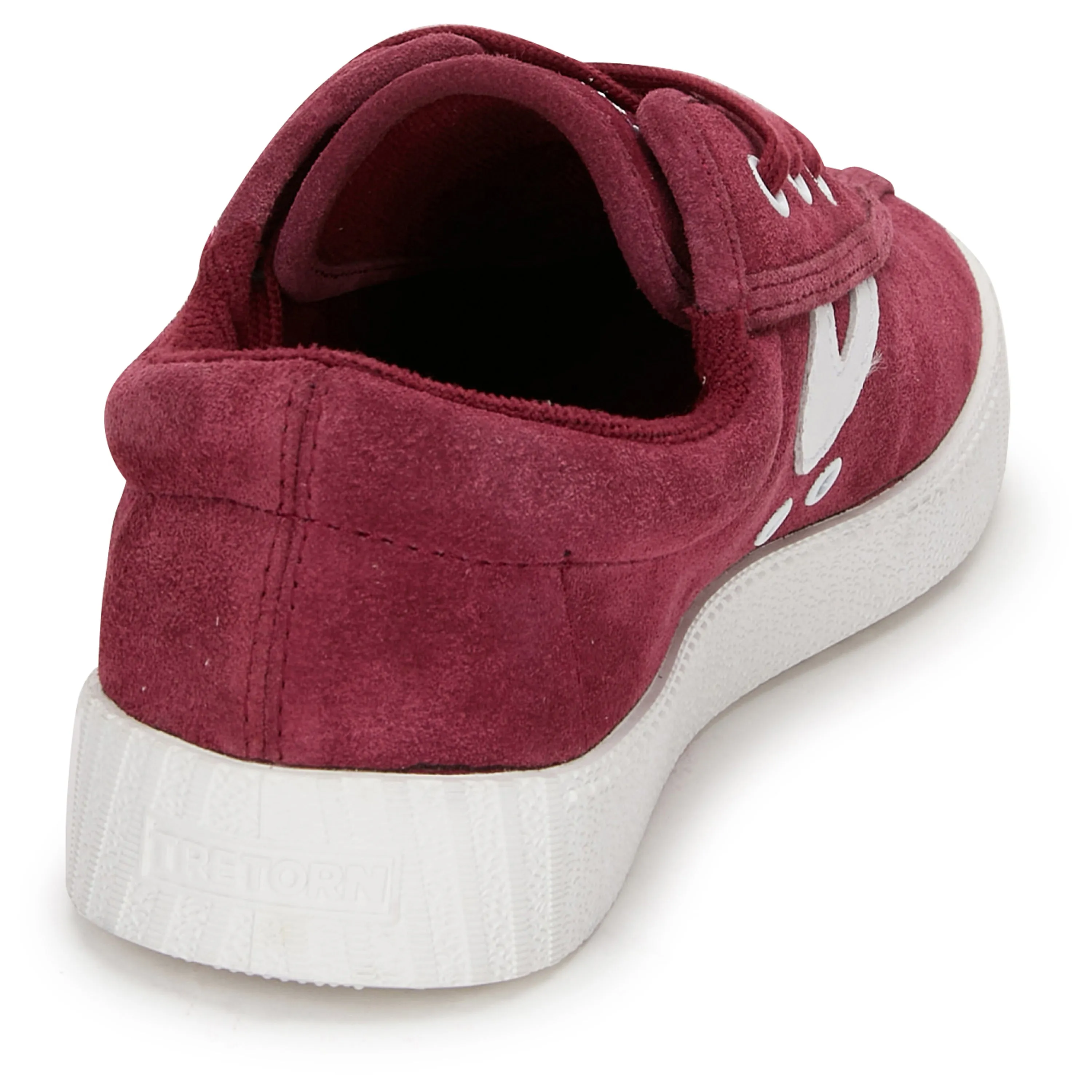 Tretorn Women's Sneaker Nylite Plus Suede Berry Red