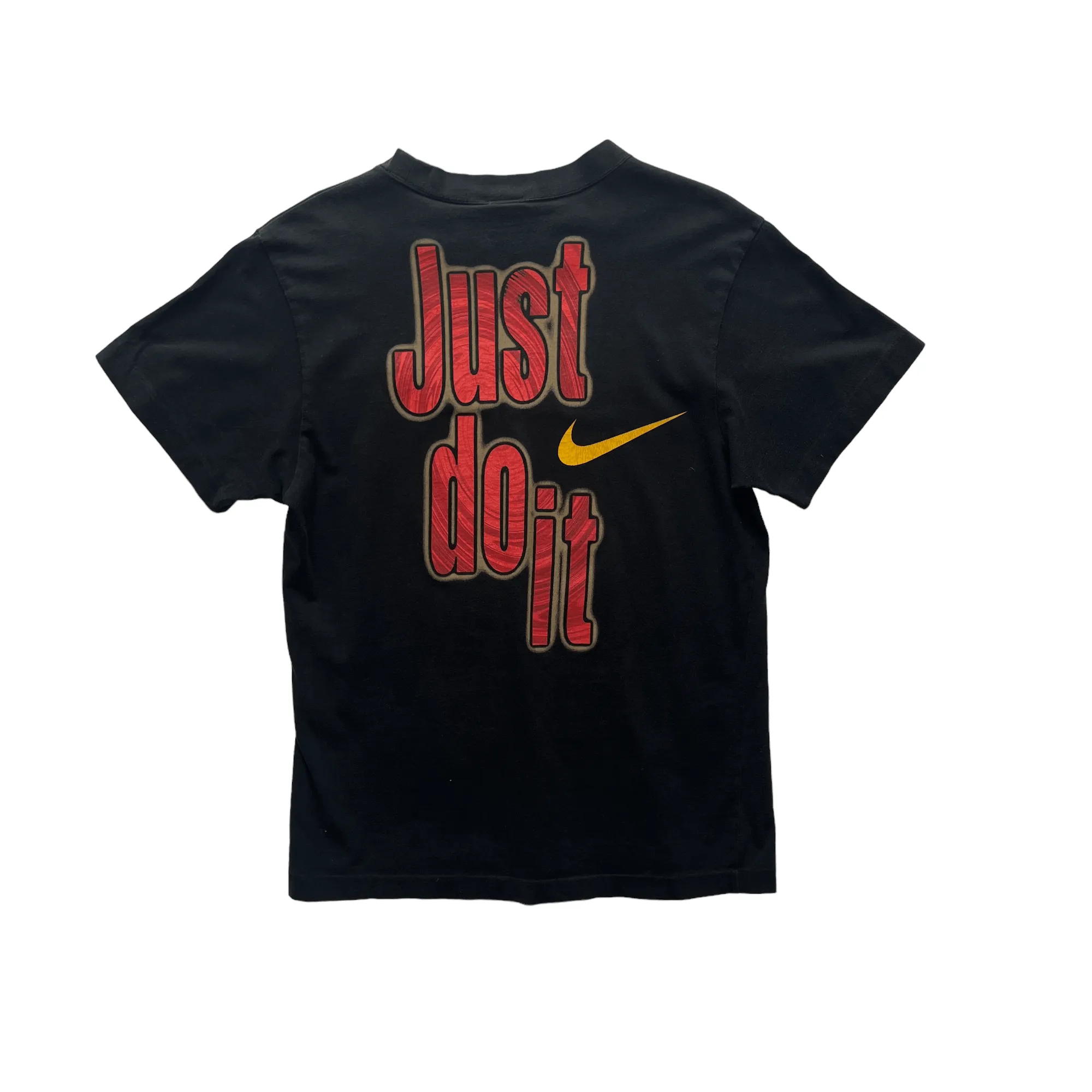 Vintage 90s Black Nike Tee - Small