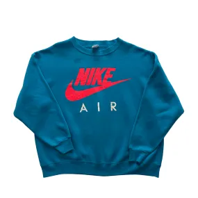 Vintage 90s Blue Nike Sweatshirt - Extra Large