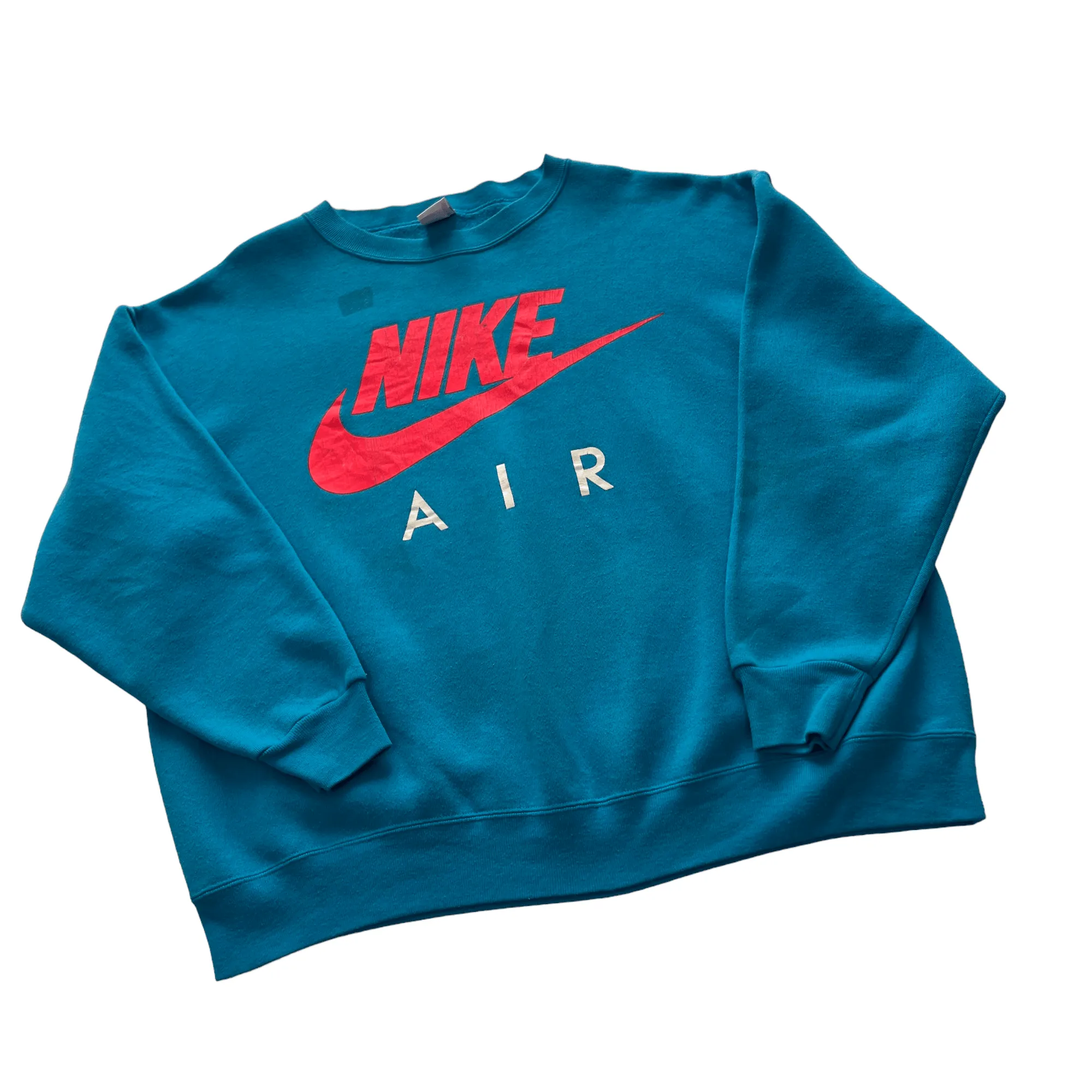 Vintage 90s Blue Nike Sweatshirt - Extra Large