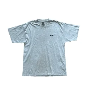 Vintage 90s Grey Nike Tee - Extra Large