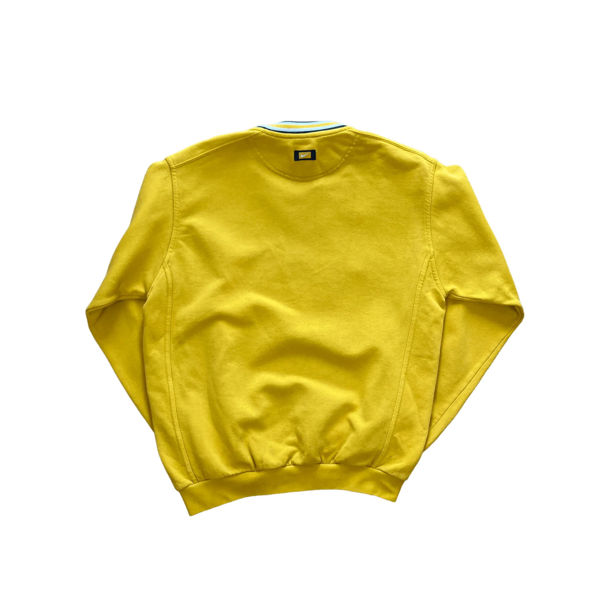 Vintage 90s Yellow Nike Sweatshirt - Recommended Size - Small