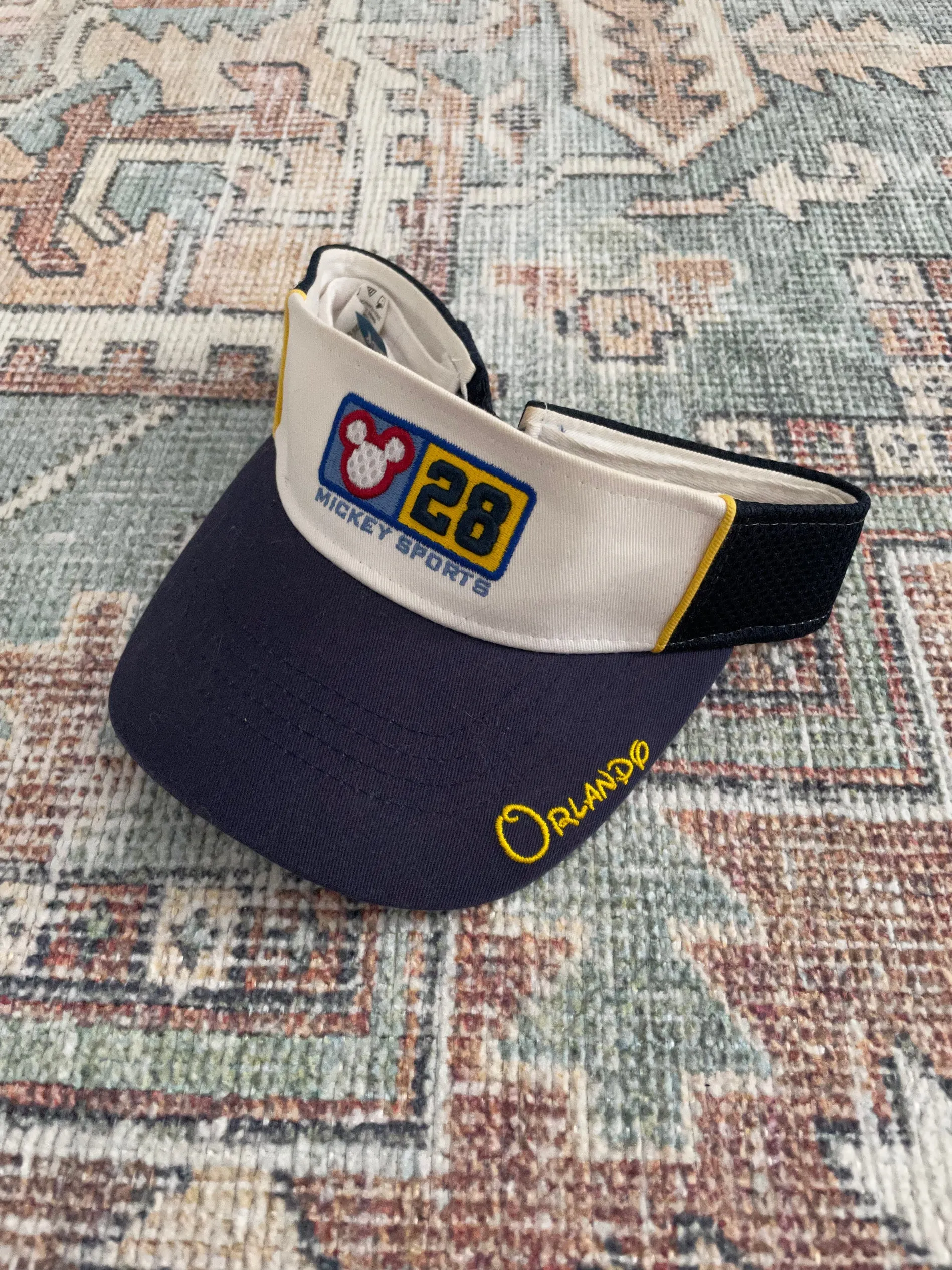 Vintage Mickey Sports Visor