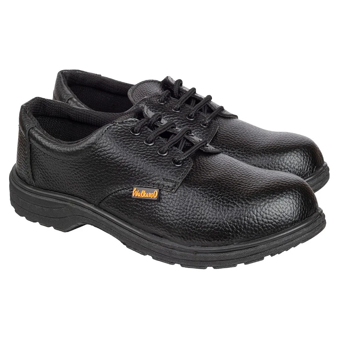 Walkaroo Men Safety Shoes - 19401 Black