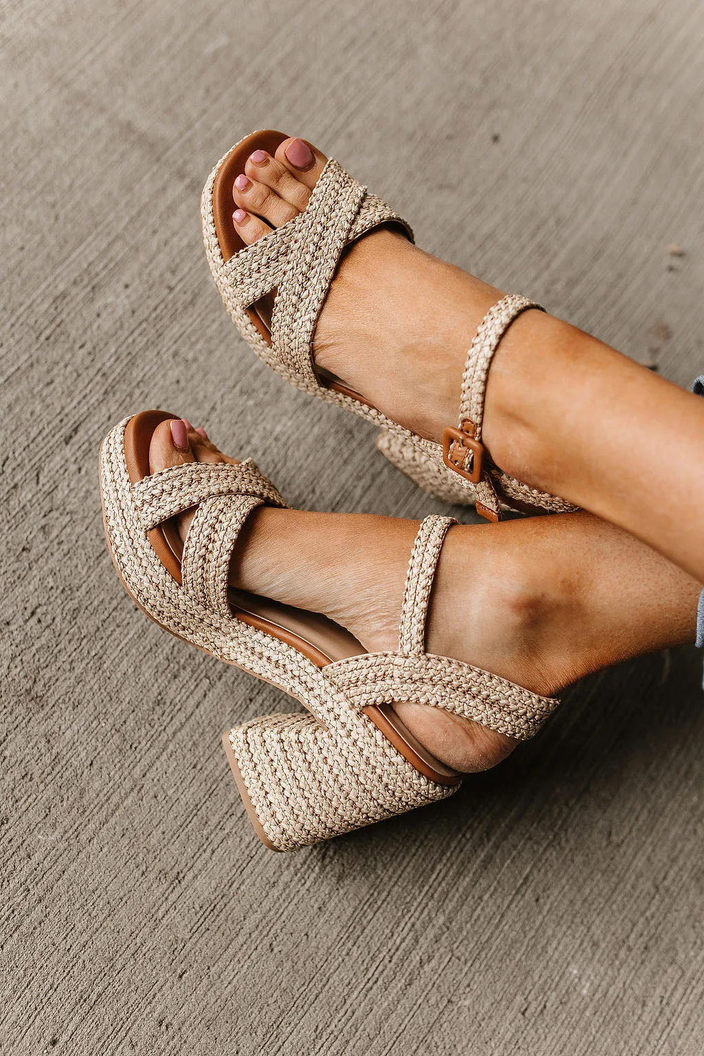 Yara Woven Heels