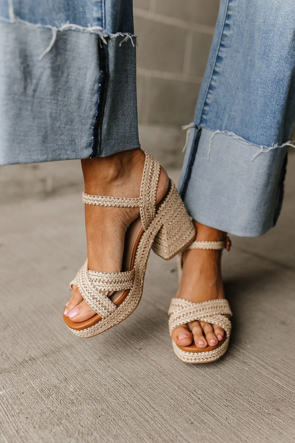 Yara Woven Heels